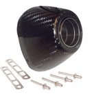 Fmf 040643 Factory 4 1 Rct Exhaust Replacement Carbon Fiber End Cap