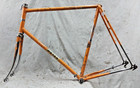 1969 Gitane Wares Vintage Road Bike Frame Set 64cm Xxx-large Lugged Steel France