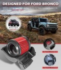 422233 Cold Air Intake Filter Kit For Ford Bronco 2 3l   2 7l Engine 2021-2023