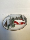 Eli ana Spectrum Elk Ridge Christmas Tree Cabin Salad Plate