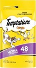 2 Packs Temptations Chicken Flavor Topper  Crunchy   Soft Treat For Cat  48 Oz 