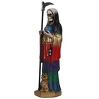 Santa Muerte 12  Inch   Holy Death Statue   Grim Reaper   Multicolor