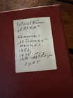 Vintage 1950   s Travel Around Europe Scrapbook With Photographs   Souvenirs