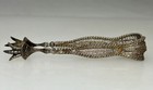 Vintage 800 Silver Filigree Sugar Tongs   - 95666