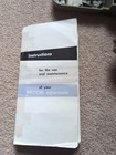 Necchi Supernova Sewing Machine Manual And Accessories