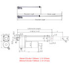 Linear Actuator 4  Inch Heavy Duty Stroke 225 Pound Max Lift Output 12 Volt Dc