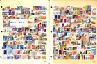 New Zealand Stamp Collection On 8 Stock Pages  Nice Selction Used Lot  fe 