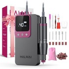 Electric Nail Drill Professional  Portable Nail File For Acrylic Gel Dark Grey