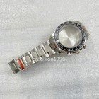 Diy Watch Part 39mm Ss Sapphire Watch Case strap For Vk63 Vk64 Movement Daytona