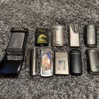 10 Vintage Butane And Flip Up Lighter Lot