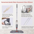 Domi-patrol Spray Mop For Floor Cleaning  Hardwood  Laminate  Tile