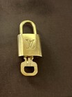 Louis Vuitton Lock   Key Padlock Authentic Lv Gold Brass Classic Great Gift  316