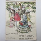 Paper Dolls Book Louisa May Alcott s Little Women 1981 By Janet Nason Uncut