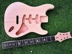 Diy Electric Guitar Kit Mahogany Guitar Body Neck 22 Fret 25 5 Inch Bird Inlay