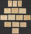 Azerbaijan Scott 1-10  15  24  57  59  Mh Issued 1919-1923 As Shown