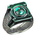 The Noble Collection Dc Green Lantern Prop Ring Display - Die Cast Metal Ring
