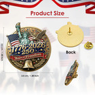 Ahfulife Usa Lapel Pins For 250th Anniversary  1 Pc American 1pcs  1 Pcs