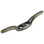 2-1 2 In  Rope Cleat In Antique Brass  10-pack 