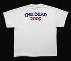 Grateful Dead Shirt T Shirt Steal Your Face   The Dead 2009 Tour White Tee Gdp L