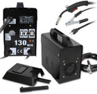 Mig130 Gas-less Flux Core Wire Automatic Feed Welder Welding Machine W free Mask
