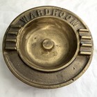 Uss Ship Sub Wardroom Us Navy Cast Metal Ash Tray Military Usmc Ww2 Korea  