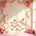 100 Pcs 15mm Multicoloured Mini Rose Flowers Satin Ribbon Bows Appliques Diy 