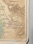 Map Cairo Kairo Egypt Pyramid Fields 1894 15 X 24 Cm