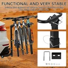 4 Bike Rack Hitch Mount Folding Swing Down Bicycle Carrier Car Truck Suv