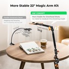 K f Concept 22  Magic Arm Clamp Kit Long Articulating Friction Boom Arm Fr Phone
