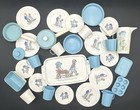 Vintage Holly Hobbie Play Dishes Cups Plates Pans Chilton Toys Usa