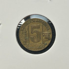 Argentina 5 Centavos 1947  Good     Antique South American Coin