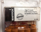 New Nos Stanley Bostitch 1000 Caps   Staples  1   18 Gauge 5 16  Crown Staples