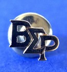       14 K Gold Greek Fraternity Beta Sigma Rho Tie Pin Penn State 0 4g Vintage