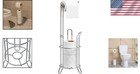 Sturdy Chrome Toilet Tissue Holder Stand - Organize Your Bathroom With Style