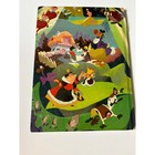 Vintage 1951 Walt Disney Alice In Wonderland Big Golden Book Hardcover 1420-b