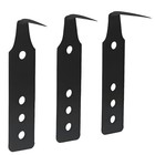 Windshield Broach Blades  Different Specifications  Reusable Three Black