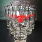 Vintage Set Of 6 1982 Worlds Fair Historic Memorabilia Knoxville Tennessee Glass