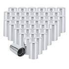 33mm X 3 1 2  Lug Nut Cover Abs Chrome Plastic Cylinder Nut Cover  Push-on Fit 