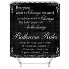 Black Spellbook Shower Curtain Set Home Bathroom Set With Shower Curtain And    