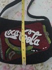 Vintage Coca Cola Beaded Shoulder Bag 