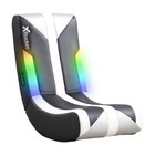 Gaming Chair Floor Rocker W  Rgb Lighting Ergonomic Design No Assembly New