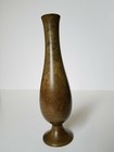 Antique Japanese Or Chinese Bronze Vase  Beautiful Patina  Perfect 