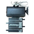 Carrera Go    1 43 Slot Car Track Start Finish Set W  Battery   Controllers