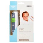 Equate Digital Ear Thermometer Infrared 1 Second Fever Alert Baby Kids Adult