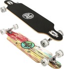 Karnage Drop Through Longboard 38  Freestyle Maple Skateboard     New