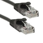 Patch Cord   Cat6  Black 50ft High Speed Ethernet Patch Cable