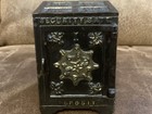 Working Vintage Security Combination Safe Deposit Grapevine Box Still Coin Bank