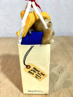 Vintage Paddington Bear Plush Gift Bag Soft 4  Inch Toy Rare London Made