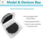 Model   Denture Shipping Boxes  Pre-packed With Foam  Universal Size  Upto 200bx