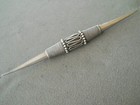 Southwestern Style Sterling Silver Round Double-needle Brooch Pin 6  31g